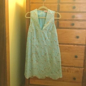 Lilly Pulitzer Estella Shift dress in Skye Blue